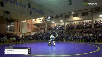 141 lbs AC Headlee , UNC vs Josh Alber, UNI