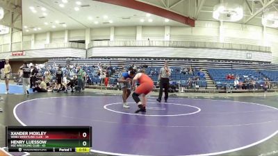 220 lbs Finals (2 Team) - Henry Luessow, HSE Wrestling Club vs Xander Moxley, Webo Wrestling Club