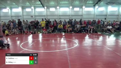 70 lbs Pools - Kole Collins, Phoenix W.C. vs Boone Dilley, BAM Training Center