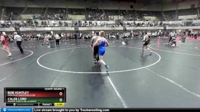 130 lbs Champ. Round 1 - Caleb Lord, Askren Wrestling Academy vs Bob Huntley, Mollitium Wrestling Club