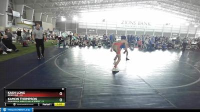 119 lbs Quarters & Wb (16 Team) - Kamon Thompson, Sanderson Wrestling Academy vs Kash Long, Bear Cave