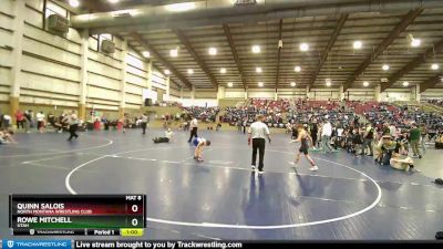 93 lbs Quarterfinal - Quinn Salois, North Montana Wrestling Club vs Rowe Mitchell, Utah