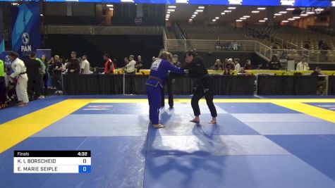 KARYN L BORSCHEID vs ELENA MARIE SEIPLE 2024 Pan Jiu Jitsu IBJJF Championship