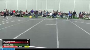 152 lbs Round 2 (8 Team) - Bentley Wise, South Dakota Frenzy vs Bryce Hageman, All Stars