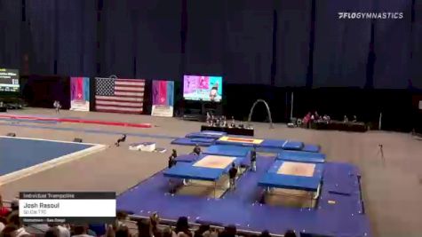 Josh Rasoul - Individual Trampoline, So Cal TTC - 2021 USA Gymnastics Championships