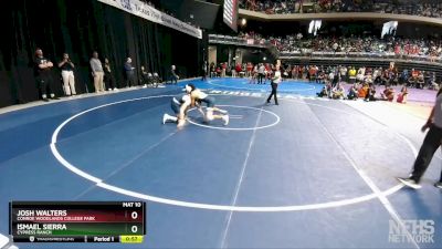 6A 150 lbs Cons. Round 1 - Ismael Sierra, Cypress Ranch vs Josh Walters, Conroe Woodlands College Park