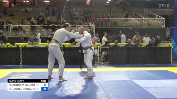 KEVIN ANDREW MCDANIEL vs NATHAN DANIEL RAUSCHERT 2024 Pan Jiu Jitsu IBJJF Championship