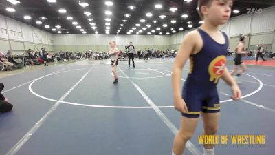 76 lbs Rr Rnd 4 - Barry Ritter Jr, MOJO 12U vs Colton Durant, Team Tulsa NDT