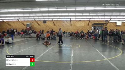 I 85 lbs Consolation - Gavin Lovell, Newark Valley vs Gavin Guy, Delhi