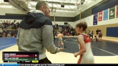 67 lbs Cons. Semi - Declan Miller, Liberty Warriors Wrestling Academy vs Ezra Denny, Inland Northwest Wrestling Training Center