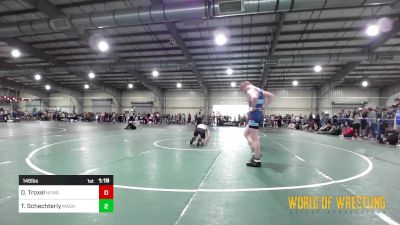 145 lbs Round Of 32 - Drake Troxel, Nebraska Wrestling Academy vs Thomas Schechterly, Mat Assassins