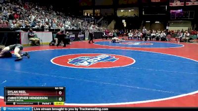 6A-150 lbs 3rd Place Match - Christopher Henderson, North Forsyth vs Dylan Reel, Woodward Academy