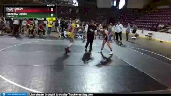 G-127 lbs Round 3 (4 Team) - Matilda Hruby, Team CO vs Roxy Sheen, Team ID