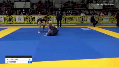 AIDAN L. COLLINS vs JARROD TROTTER 2021 Pan IBJJF Jiu-Jitsu No-Gi Championship