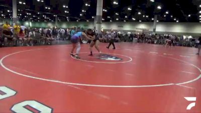 155 lbs Round 1 (6 Team) - Kalli Sutton, Nebraska Junk Yard Dogs vs Valentina Mora, RPA Wrestling