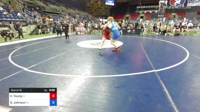 170 lbs Rnd Of 16 - Caden Young, Wisconsin vs Derek Johnson, Kansas