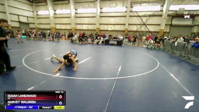 125 lbs Semifinal - Isaiah Landavaso, AZ vs Harvey Walgren, UT