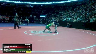 132-4A Semifinal - Mickail Skeldum, Mesa Ridge vs Izaiah Padilla, Pueblo County