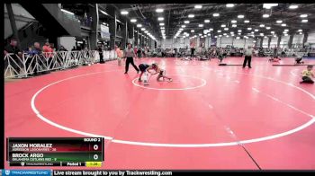 84 lbs Rd# 5- 3:45pm Friday Final Pool - Jaxon Moralez, Agression Legionaries vs Brock Argo, Oklahoma Outlaws Red