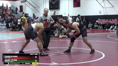 220 lbs 1st Place Match - Henry Sturn, Trabuco Hills vs Charles King, Oak Hills