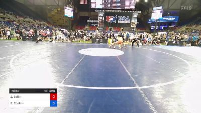 195 lbs Rnd Of 64 - Jaden Bell, Ohio vs Grant Cook, Wisconsin