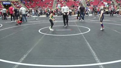 52 lbs Cons. Round 4 - Corbin Lee, Duran Elite vs Eli McComb, Derby Wrestling Club