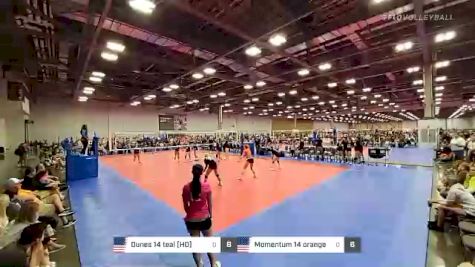 Momentum 14 orange vs Dunes 14Teal (HO) - 2022 JVA Summerfest presented by Nike