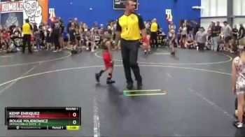 41 lbs Round 1 (8 Team) - Kemp Enriquez, Backyard Brawlers vs Rouge Majerowicz, Untouchables White