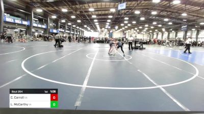 90 lbs Round Of 32 - Colt Carroll, GA vs Luke McCarthy, VA