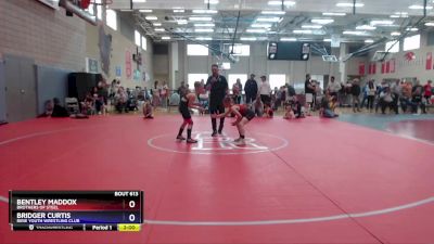 92 lbs Round 2 - Bentley Maddox, Brothers Of Steel vs Bridger Curtis, Ririe Youth Wrestling Club