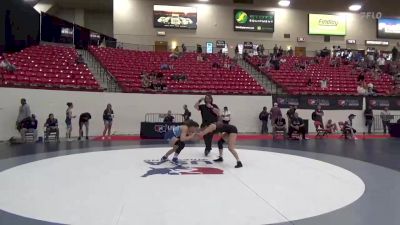 55 kg Rnd Of 16 - Delilah Felix-Lopez, East Los Wrestling Club vs Virginia Foard, New York Athletic Club