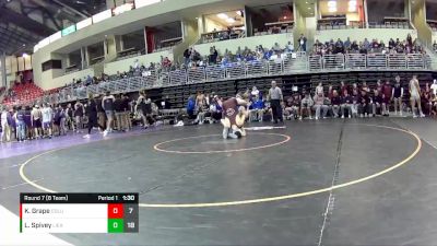 170 lbs Round 7 (8 Team) - Landon Spivey, Lincoln East vs Kasen Grape, Columbus