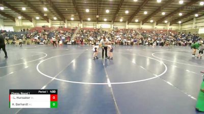 66 lbs Champ. Round 1 - Lincoln Hunsaker, Roy Wrestling Club vs Hazen Gerhardt, Cowan Wresting Academy