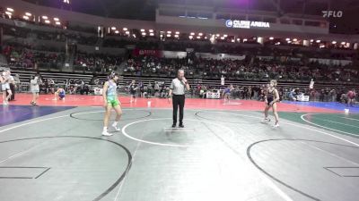 91 lbs Quarterfinal - Jacob Campbell, Jefferson Township vs Shiloh Joyce, Wtc