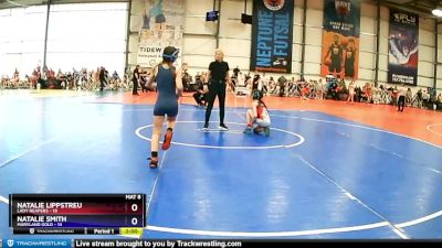 86 lbs Rd# 5- 2:00pm Friday - Natalie Lippstreu, Lady Reapers vs Natalie Smith, Maryland Gold