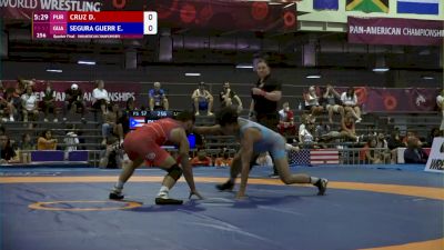 57 kg Quarterfinal - Darian Cruz, PUR vs Edwin Segura, GUA