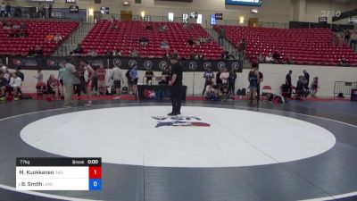 77 kg 7th Place - Magnus Kuokkanen, Indiana RTC vs Benjamin Smith, Lancaster Alliance Wrestling Club (LAW)