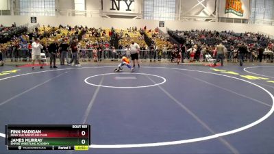 44 lbs 5th Place Match - James Murray, Empire Wrestling Academy vs Finn Madigan, Penn Yan Wrestling Club