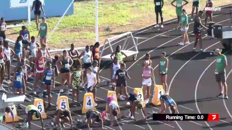 Youth Girls' 100m Hurdles, Prelims 7 - Age 15-16