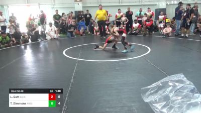 50 lbs Pools - Liam Gatt, Backyard Brawlers vs Ty Simmons, Ares W.C. (MI)