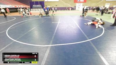 175 lbs Cons. Round 5 - Jonathan Rocha, Wright Wrestling Academy vs Aidan Costello, Hobart Wrestling Club