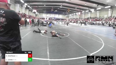 100 lbs Rr Rnd 2 - Heidi Dishface, Rez Wrestling Club vs Jamarcus Jones, Blanding Pride