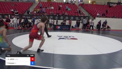 71 kg Cons 8 #1 - Joseph Jeter, Husky Wrestling Club vs Tigran Greyan, St. John Bosco High School Wrestling