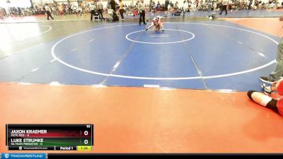 72 lbs Rd# 7- 10:45am Saturday Final Pool - Jaxon Kraemer, M2TC Red vs Luke Strumke, VA Team Predator