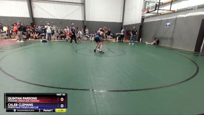 106 lbs Cons. Semi - Quintan Parsons, Punisher Wrestling Company vs Caleb Clemans, FordDynastyWrestlingClub