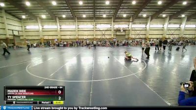 64 lbs Champ. Round 1 - Ty Spencer, Fremont Wrestling Club vs Maddx Ihde, Uintah Jr High Wrestling