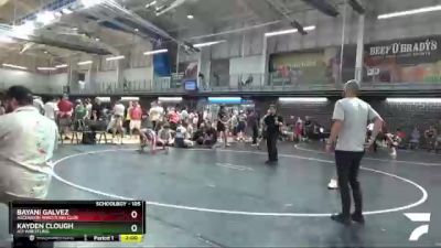 105 lbs Round 2 - Bayani Galvez, Ascension Wrestling Club vs Kayden Clough, 411 Wrestling