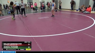 95 lbs Semifinal - William Derrenbacher, Gulf Coast Wrestling Club vs Randall Fletcher, Tennessee Valley Wrestling