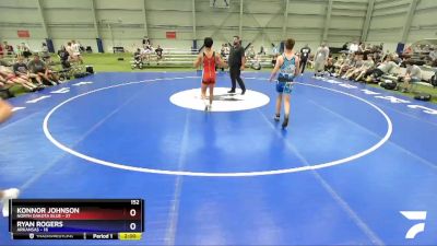 152 lbs Round 2 (8 Team) - Rocker Aguilar, North Dakota Blue vs Dane Renivk, Arkansas