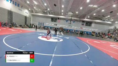 135 lbs Semifinal - Tawny Bertolini, Greybull Basin Athletic Club vs Kaprina Haney, Powell Wrestling Club